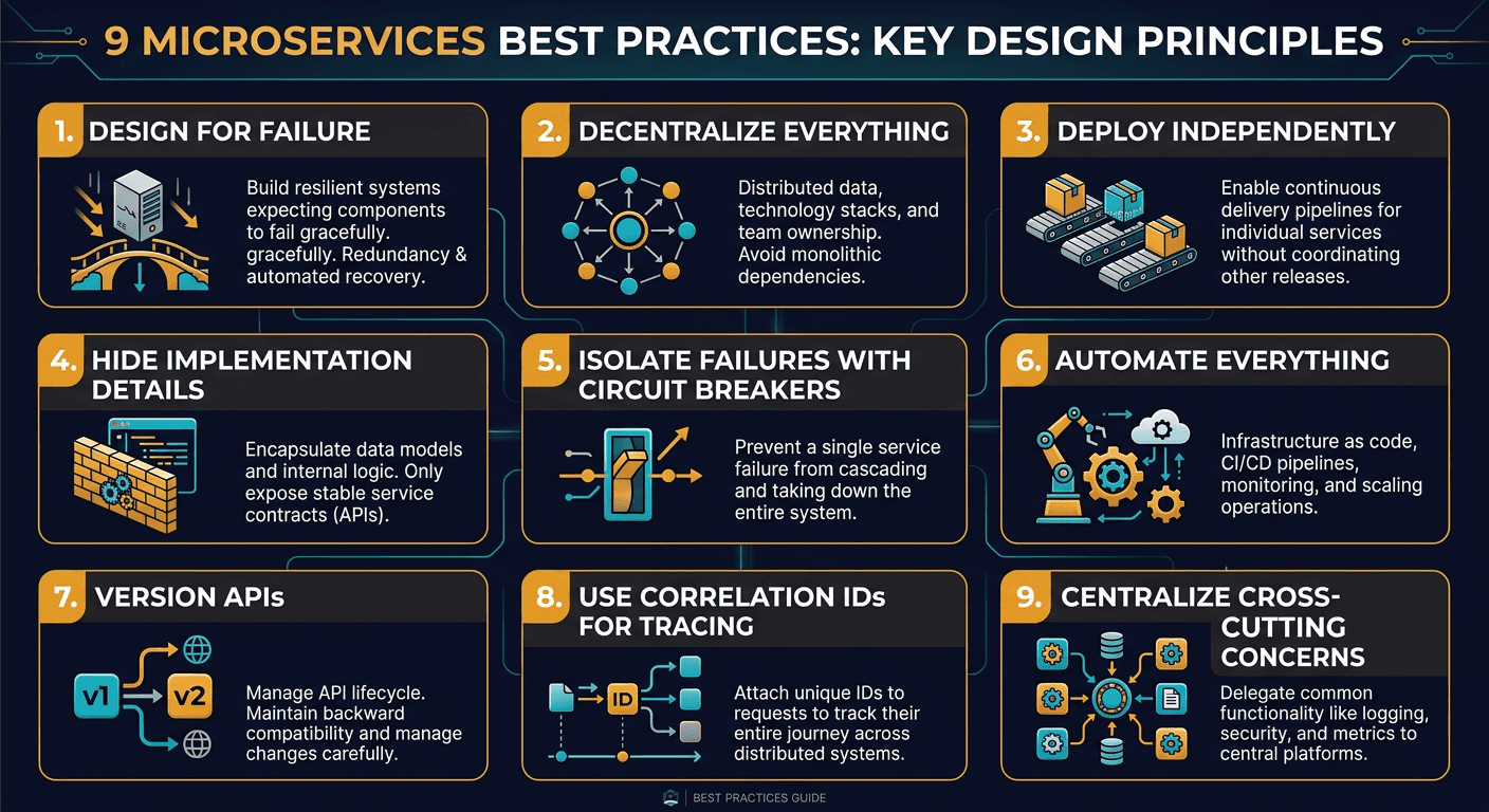9 Best Practices for Building Microservices