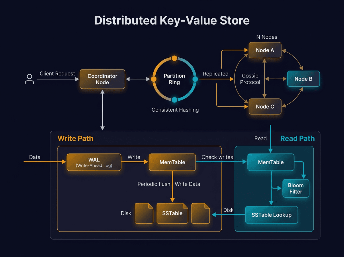 Design a Distributed Key-Value Store