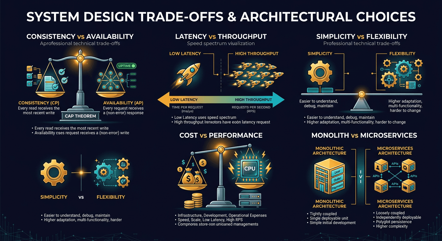 Everything is a trade-off diagram
