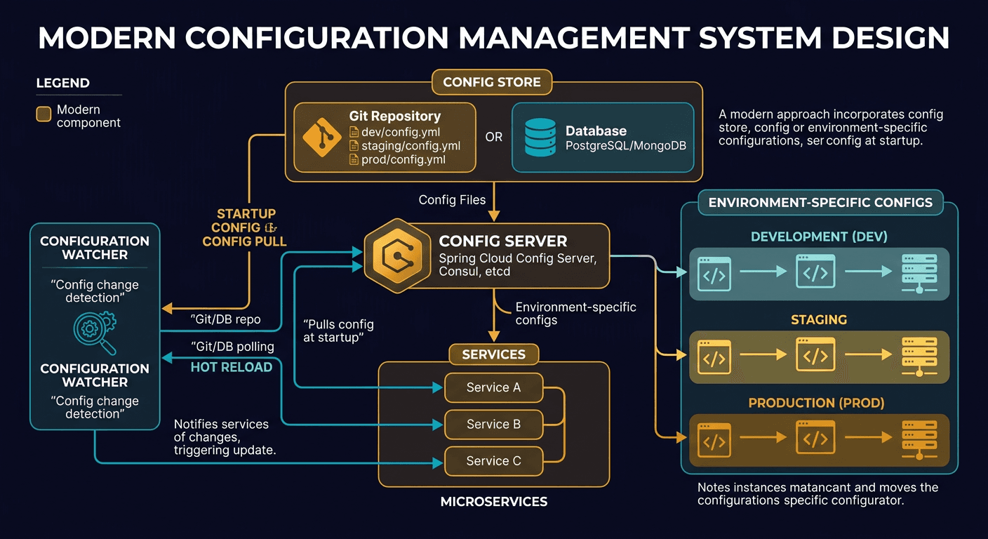 How do we manage configurations in a system