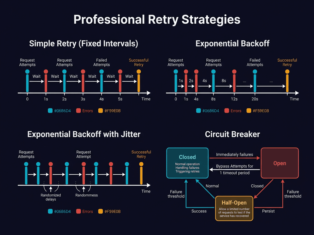 How do we retry on failures