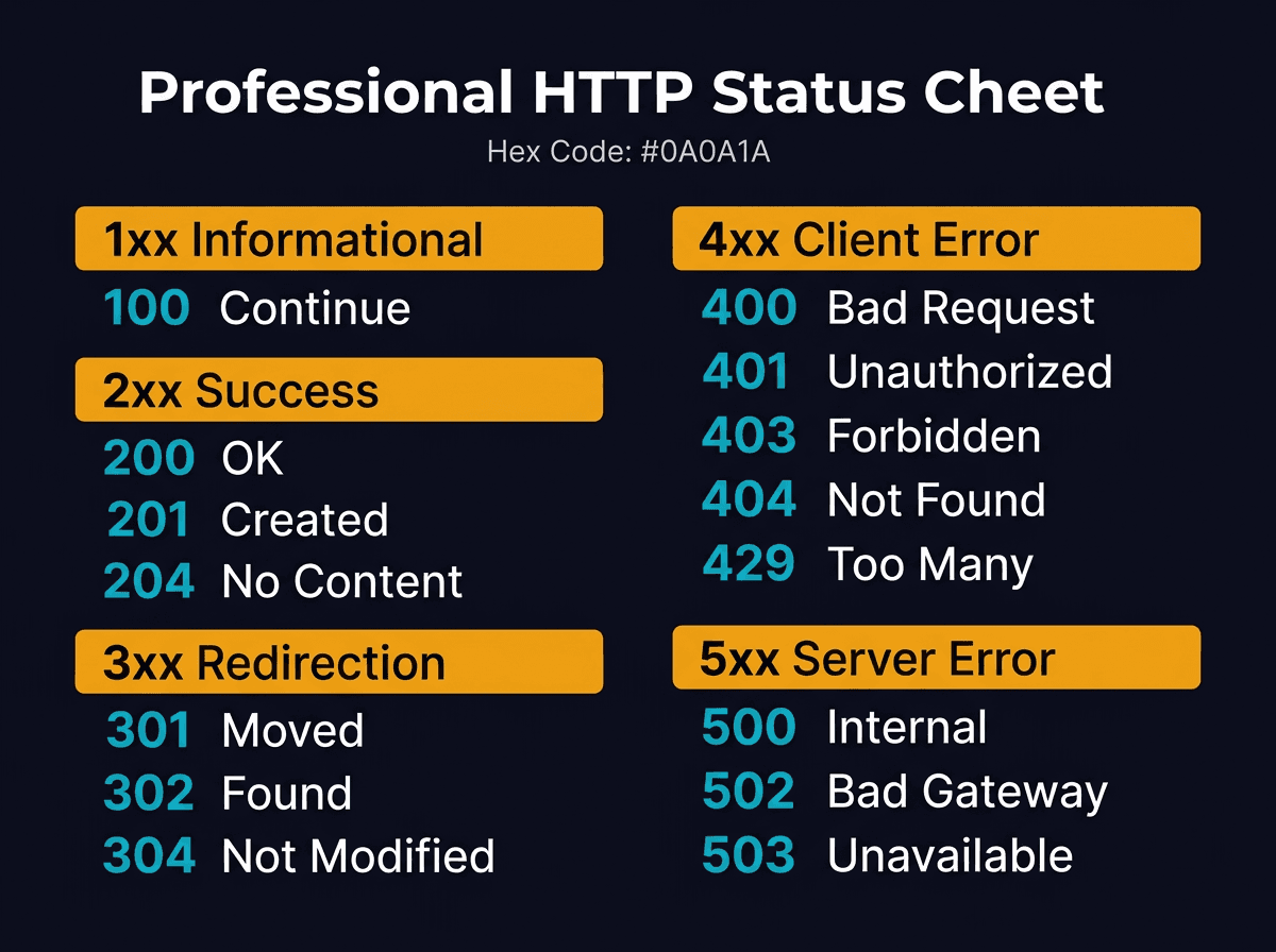 HTTP Status Code You Should Know