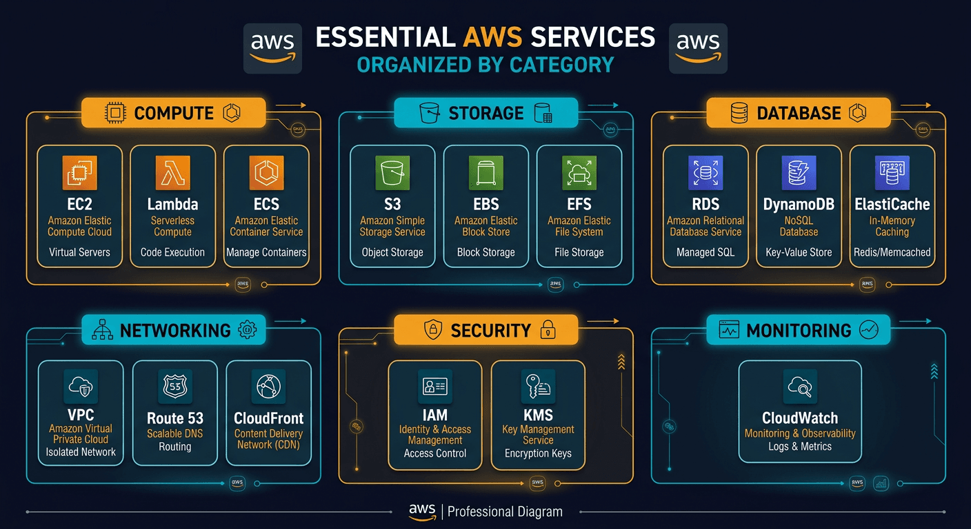What Are the Most Important AWS Services To Learn