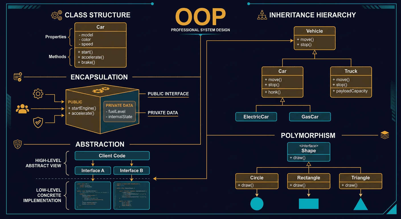 Object-oriented Programming: A Primer diagram