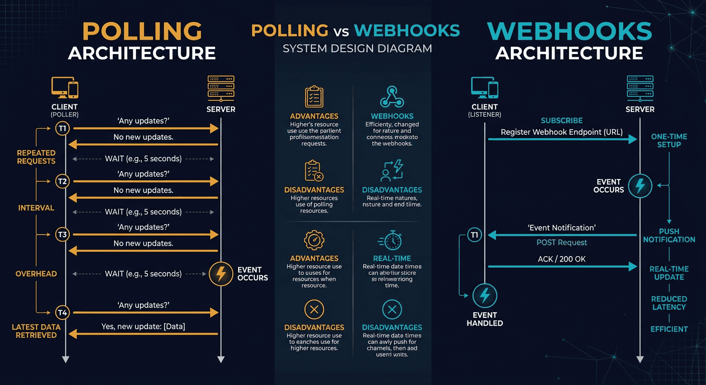 Polling Vs Webhooks