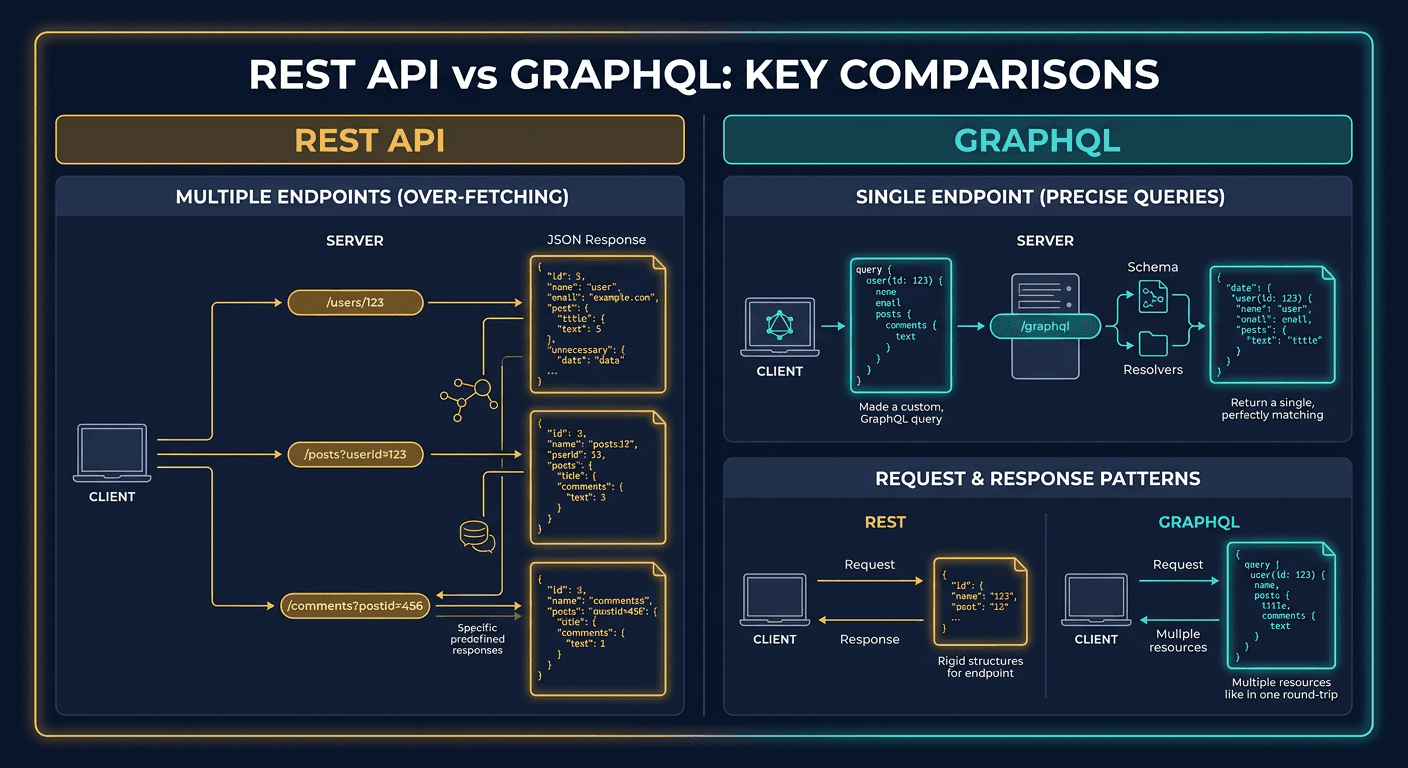 REST API Vs. GraphQL