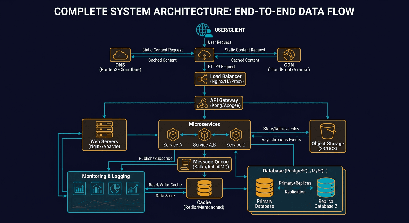 System Design Blueprint: The Ultimate Guide diagram