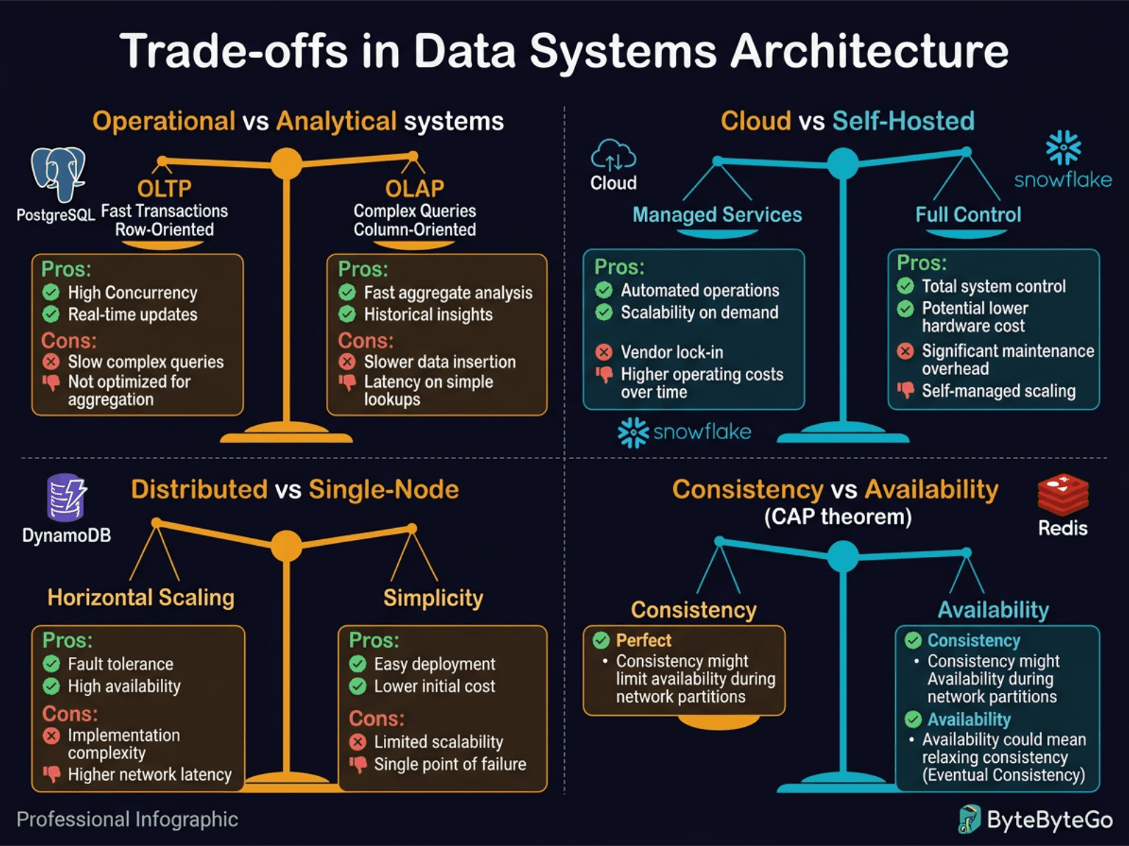 Trade-offs in Data Systems Architecture
