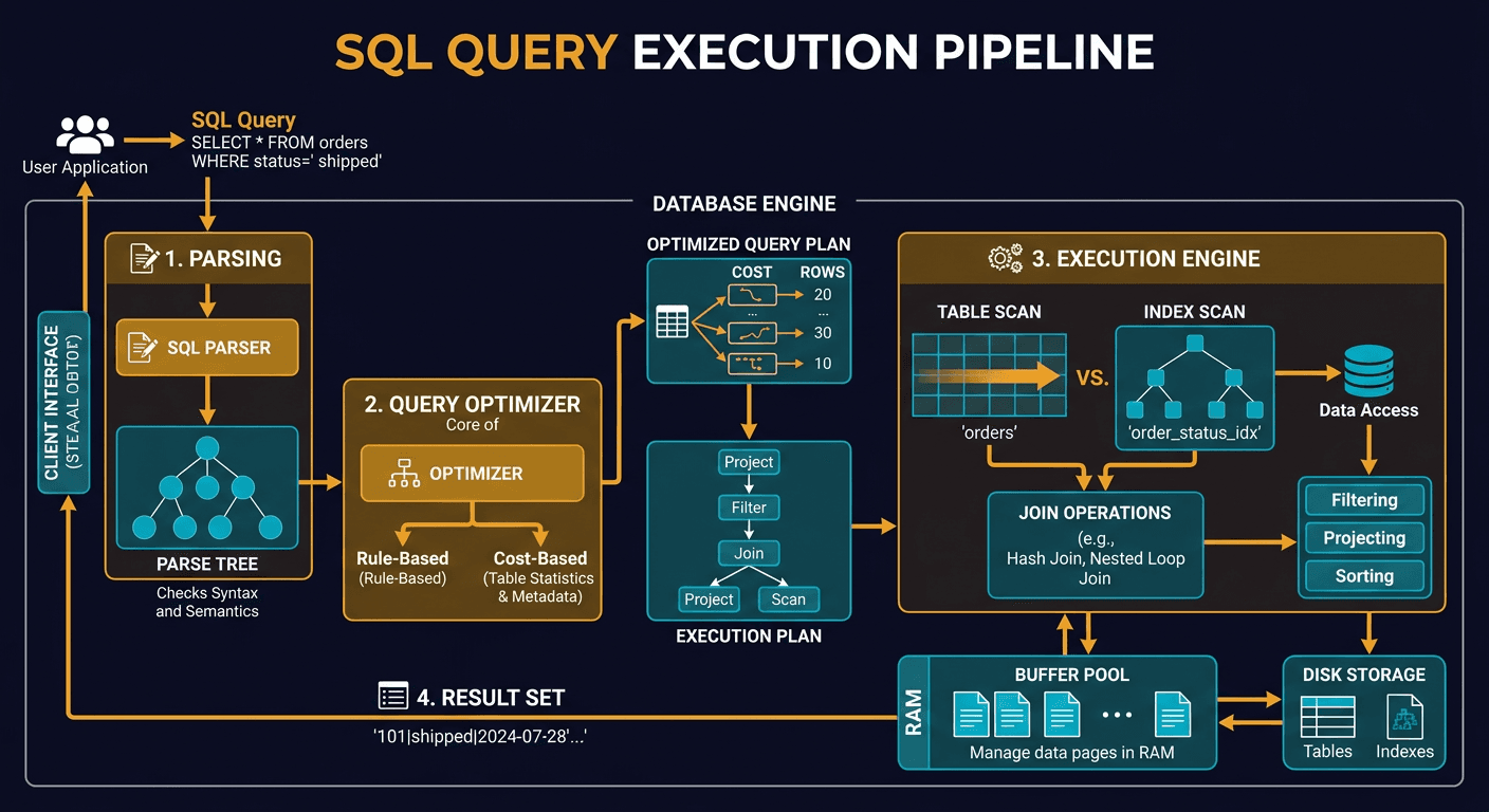 Visualizing a SQL query diagram