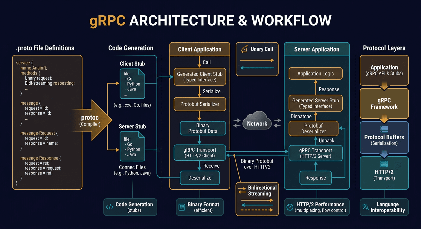 What is gRPC diagram