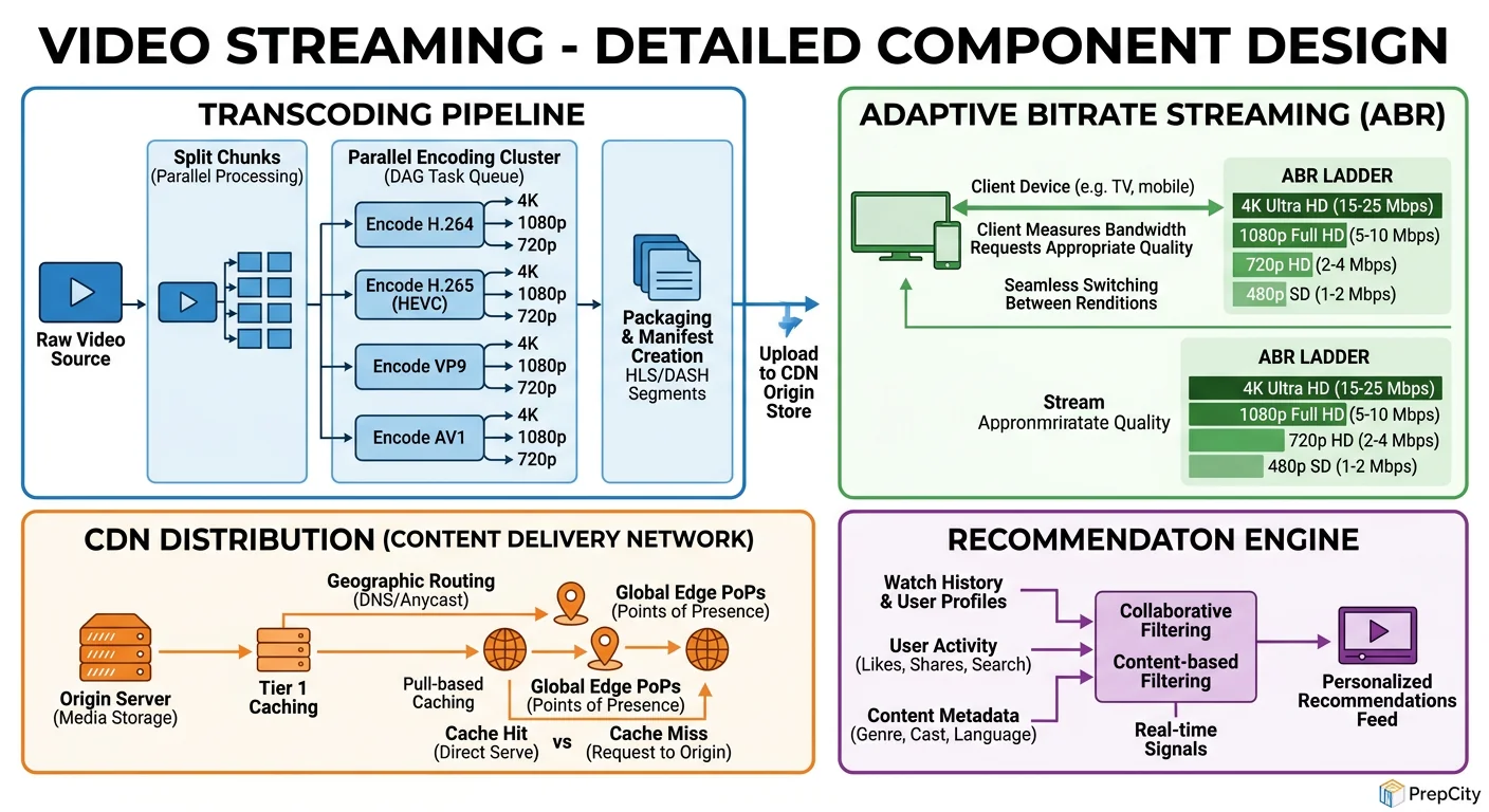 Detailed Component Design diagram